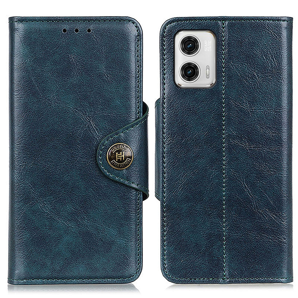 KHAZHEN For Motorola Moto G73 5G PU Leather Stand Case Wallet Protective Phone Cover KHAZHEN For Motorola Moto G73 5G PU Leather Stand Case Wallet Protective Phone Cover